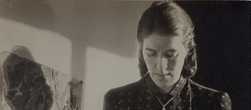 Annelise Kretschmer, Selbstporträt, 1950, Foto: LWL MKuK/Hanna Neander ©Nachlass Annelise Kretschmer, LWL Museum für Kunst und Kultur, Münster