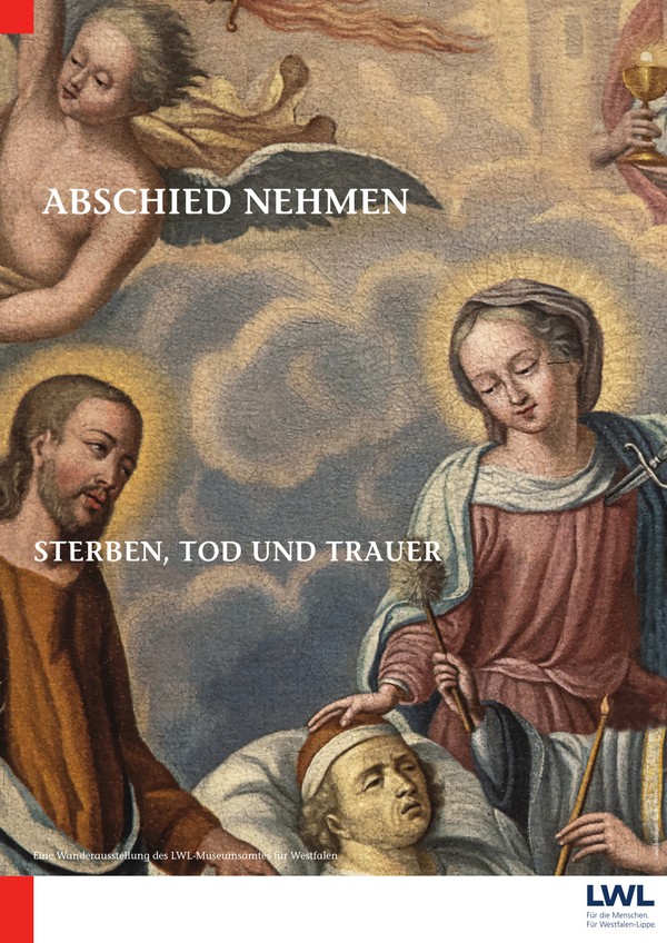 Plakat zur Ausstellung "Abschied nehmen"