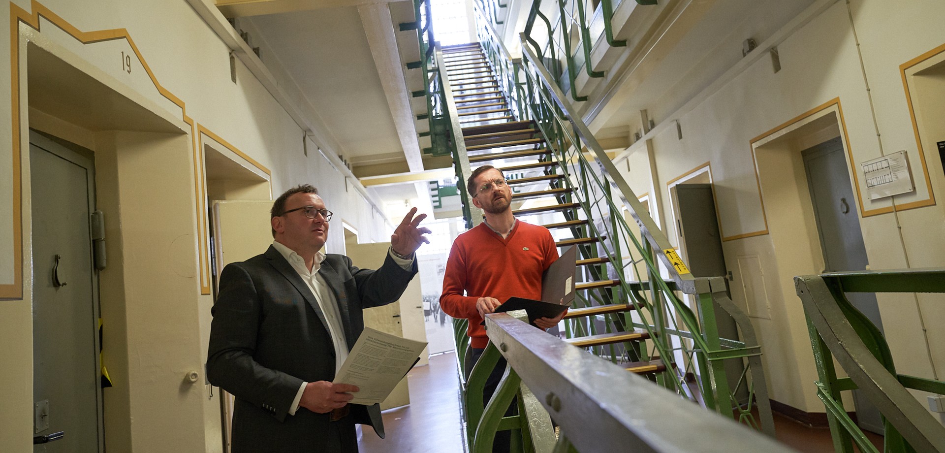 Beratungstermin in einer Gedenkstätte, Foto: LWL/Frank Springer