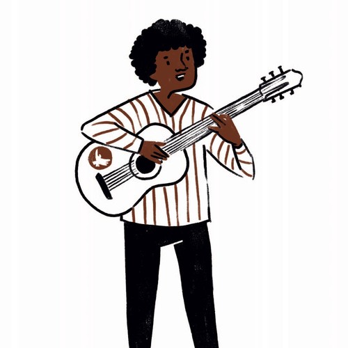 Symbolbild Fasia Jansen, Illustration: Martina Hoffmann (www.martinahoffmann.de)