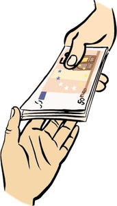 Illustration Förderung mit Geld