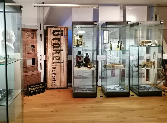 Ausstellungsraum des Stadtmuseums Brakel, Foto: Hauke-Hendrik Kutscher