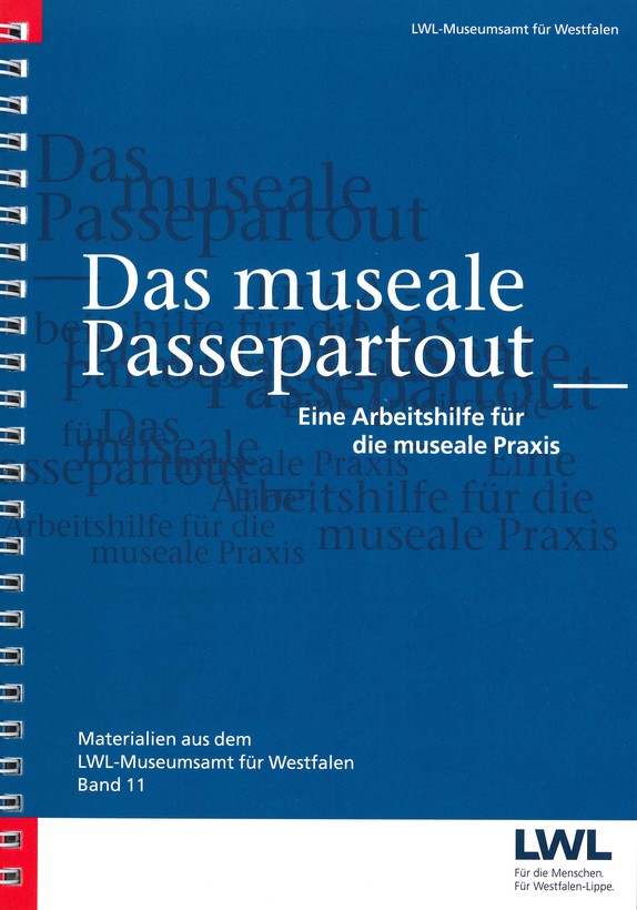 Das Foto zeigt das Cover der Publikation "Das museale Passepartout"