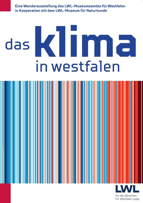 Plakat zur Wanderausstelllung "Das Klima in Westfalen"