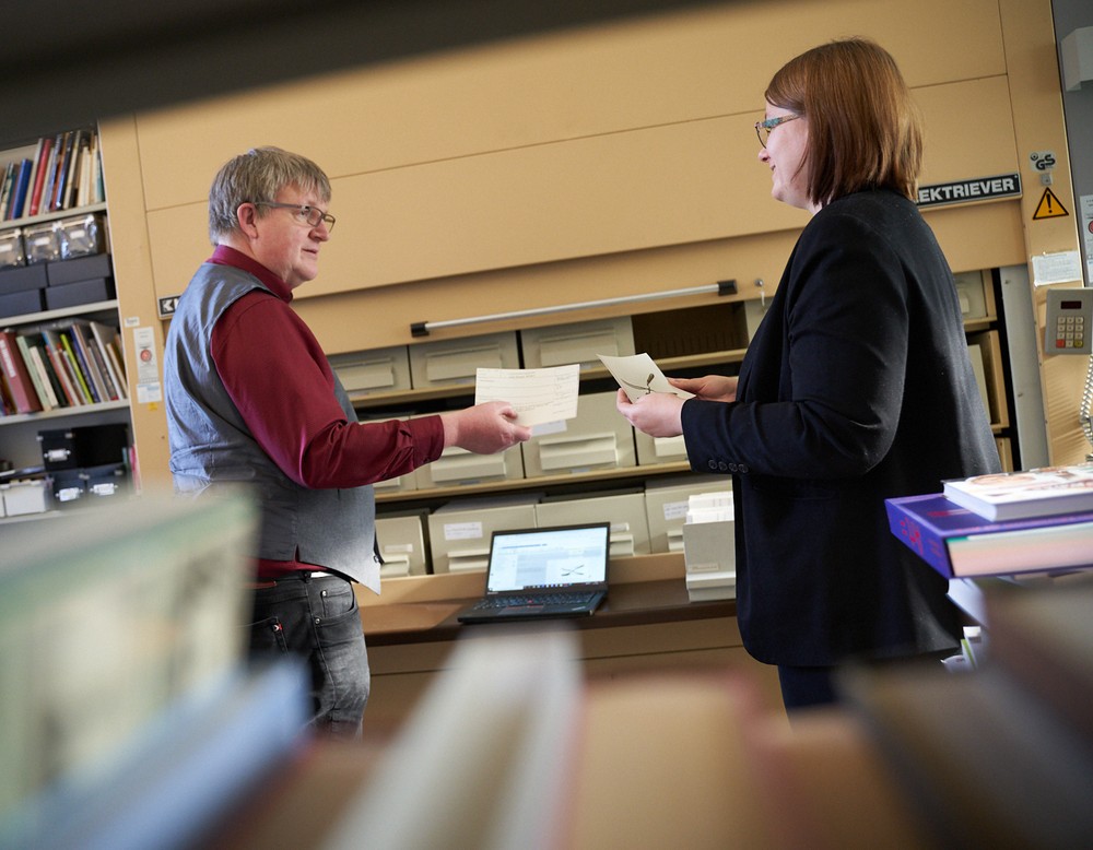 Dokumentation im LWL-Museumsamt für Westfalen, Foto: LWL/Frank Springer