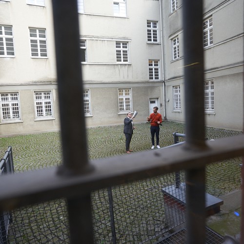 Beratungstermin in einer Gedenkstätte, Foto: LWL/Frank Springer